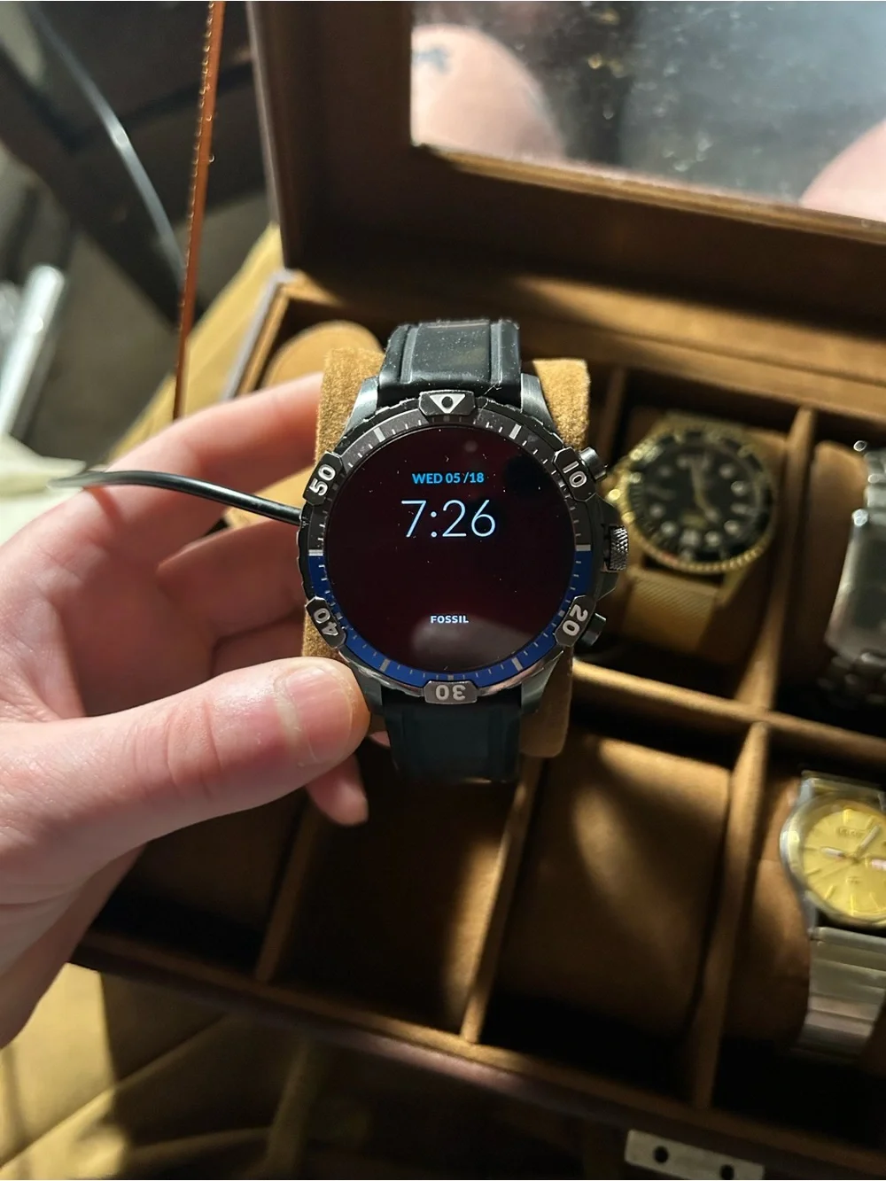 Fossil OS gen 5 Garrett HR Smartwatch